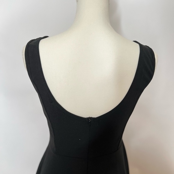 Simple Fun Black High Low Sleeveless Knit Dress Size S - Picture 5 of 9